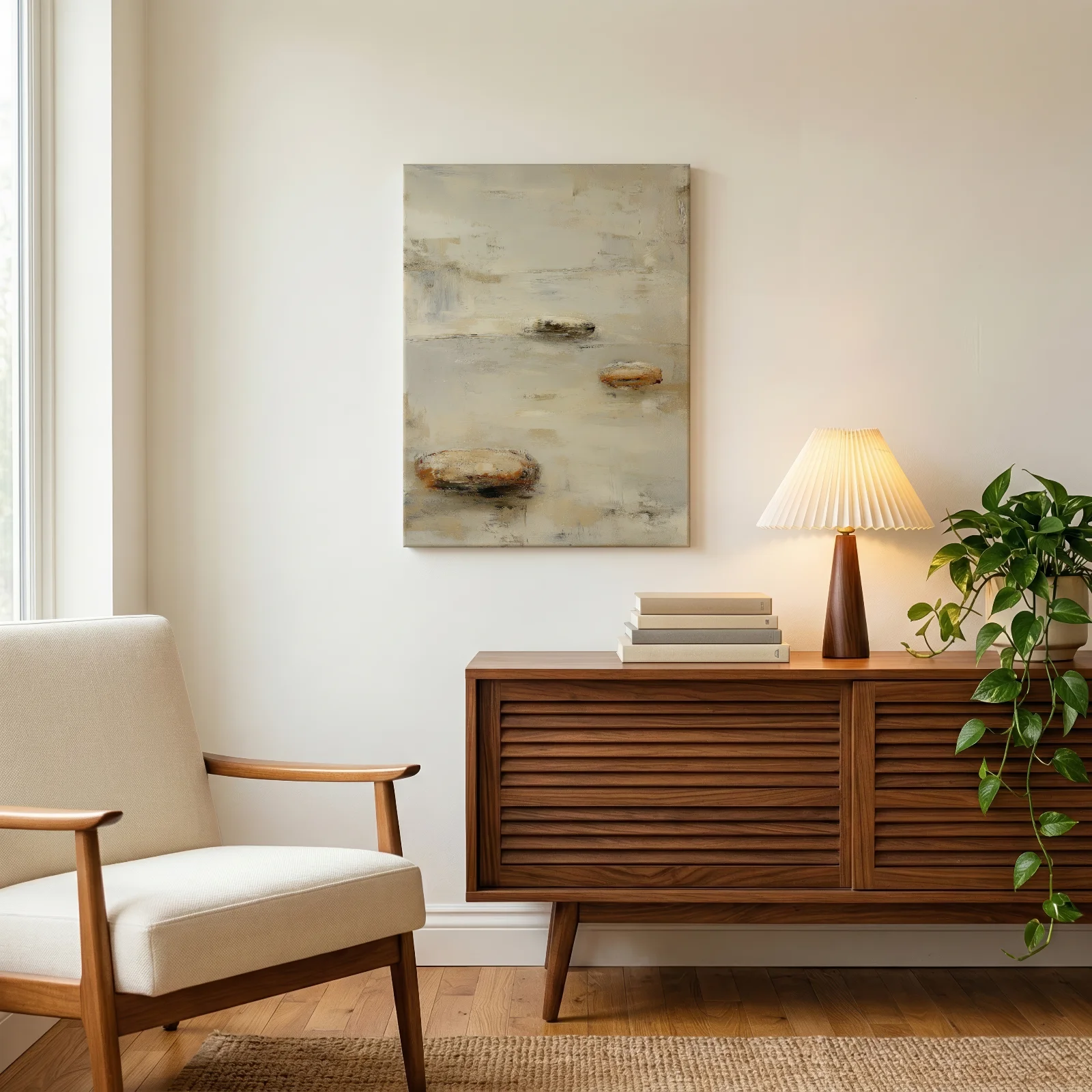 Verstreute Steine — Leinwand