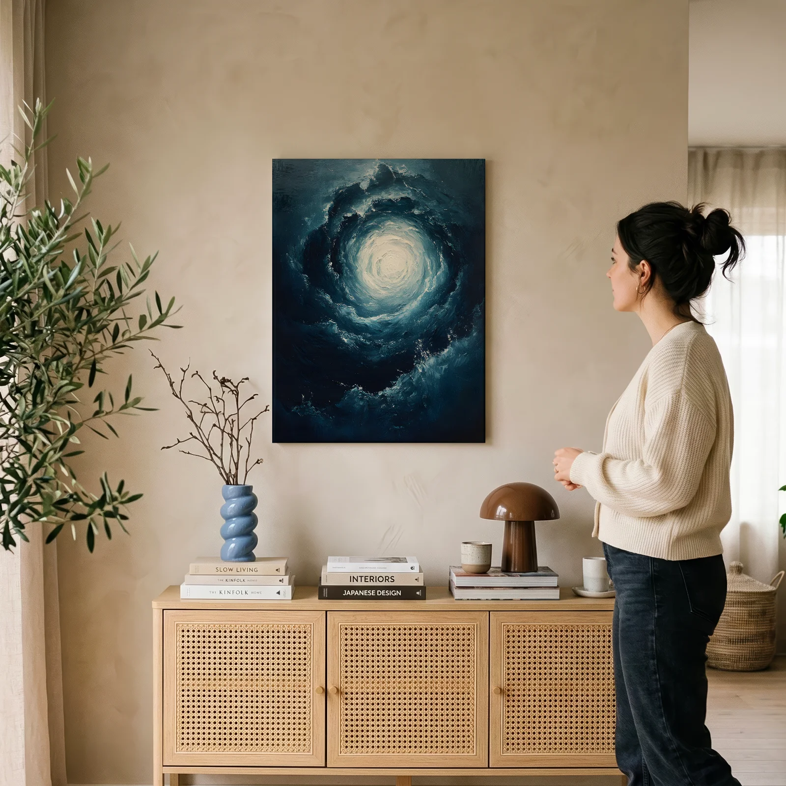 Sog der Unendlichkeit — Leinwand