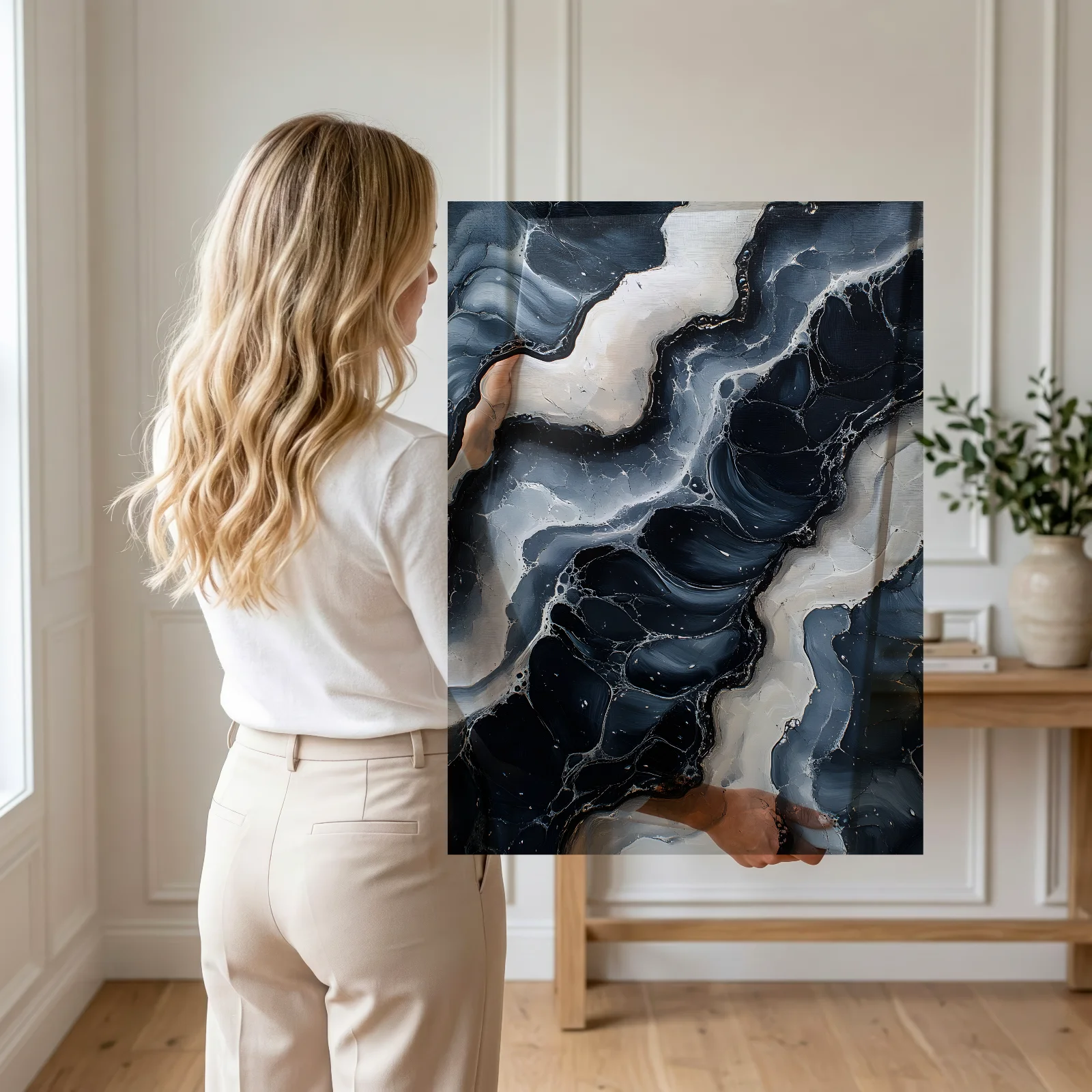 Tiefe des Marmors — Leinwand