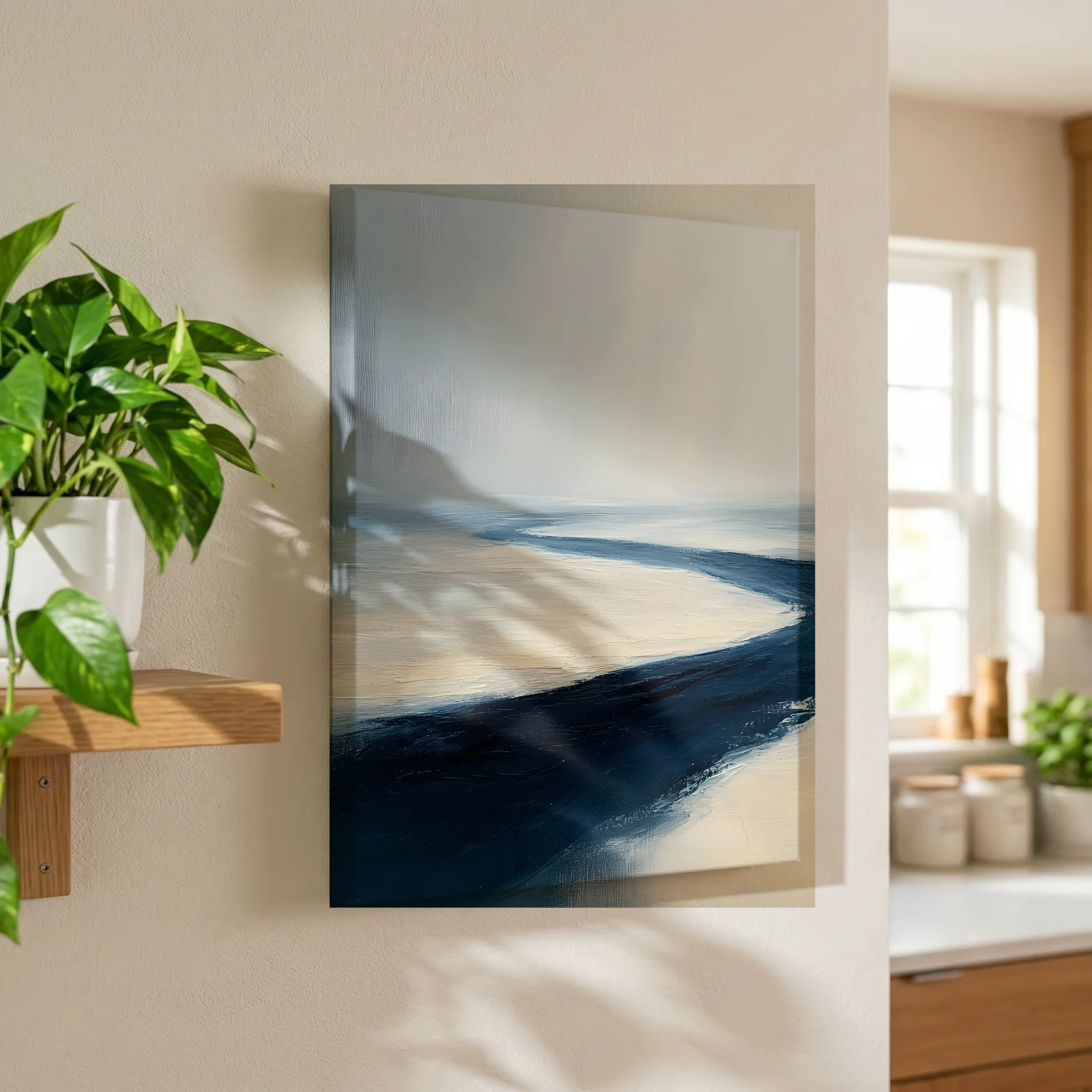 Fluss der Kontemplation — Leinwand