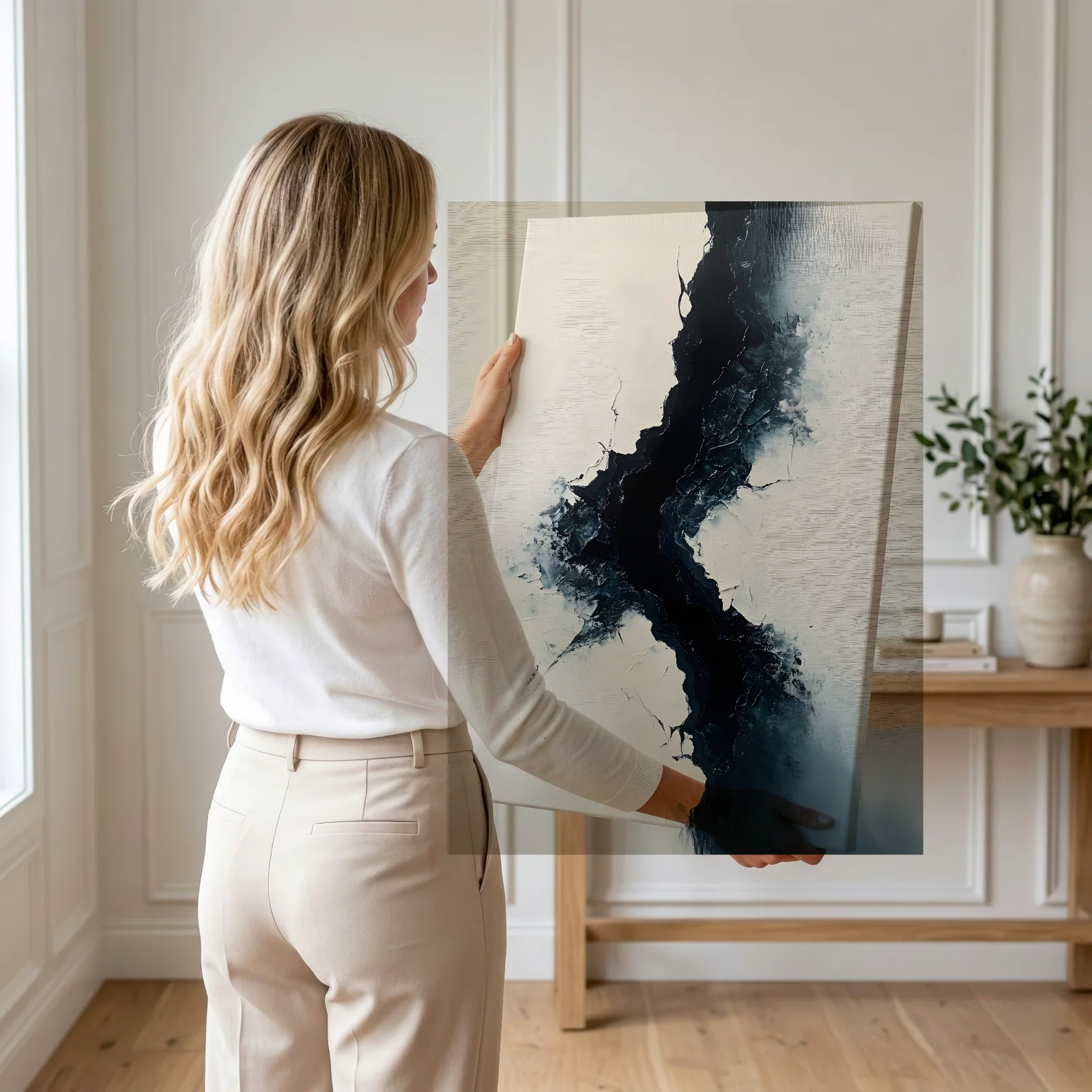 Abgrund der Eleganz — Leinwand