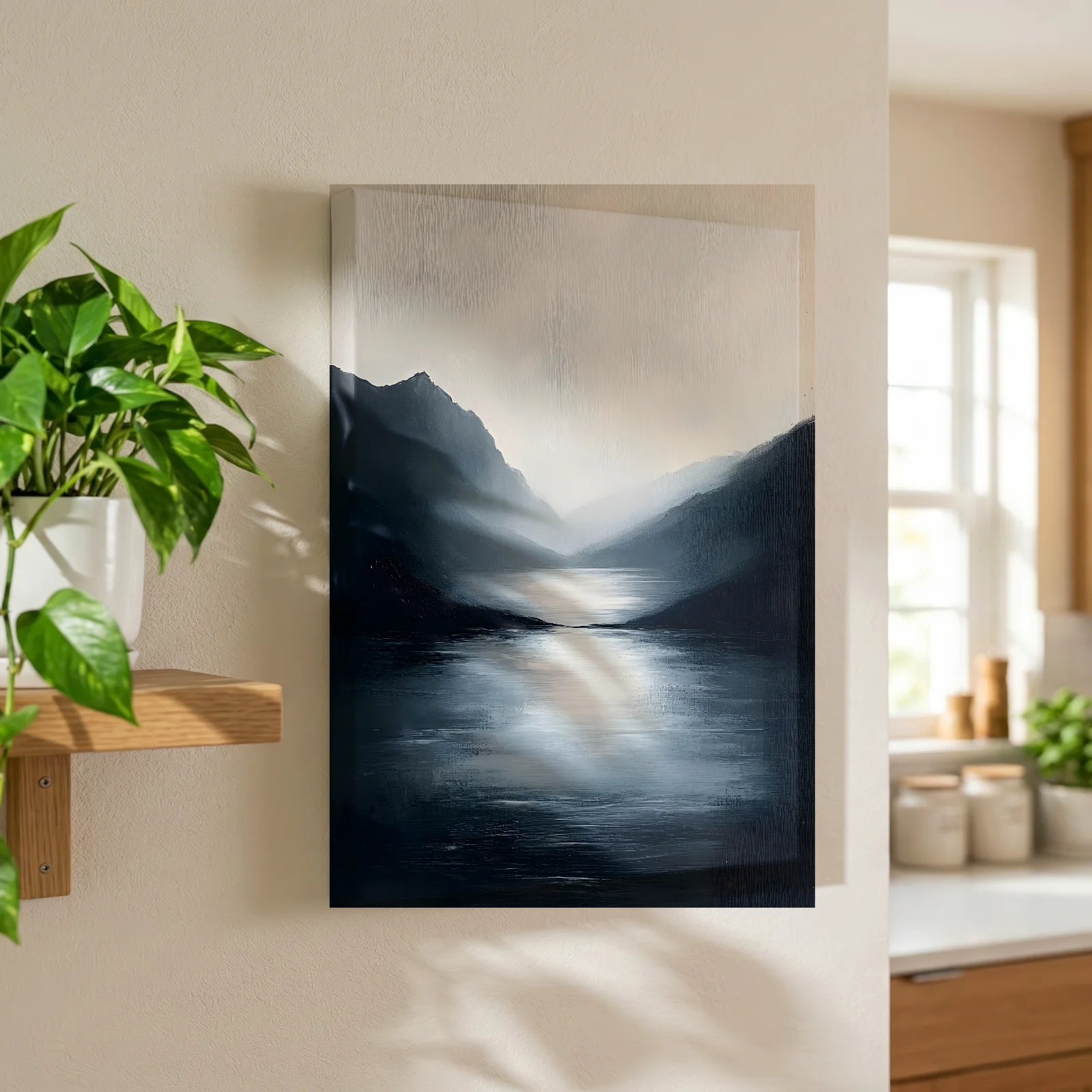 Stille der Fjorde — Leinwand