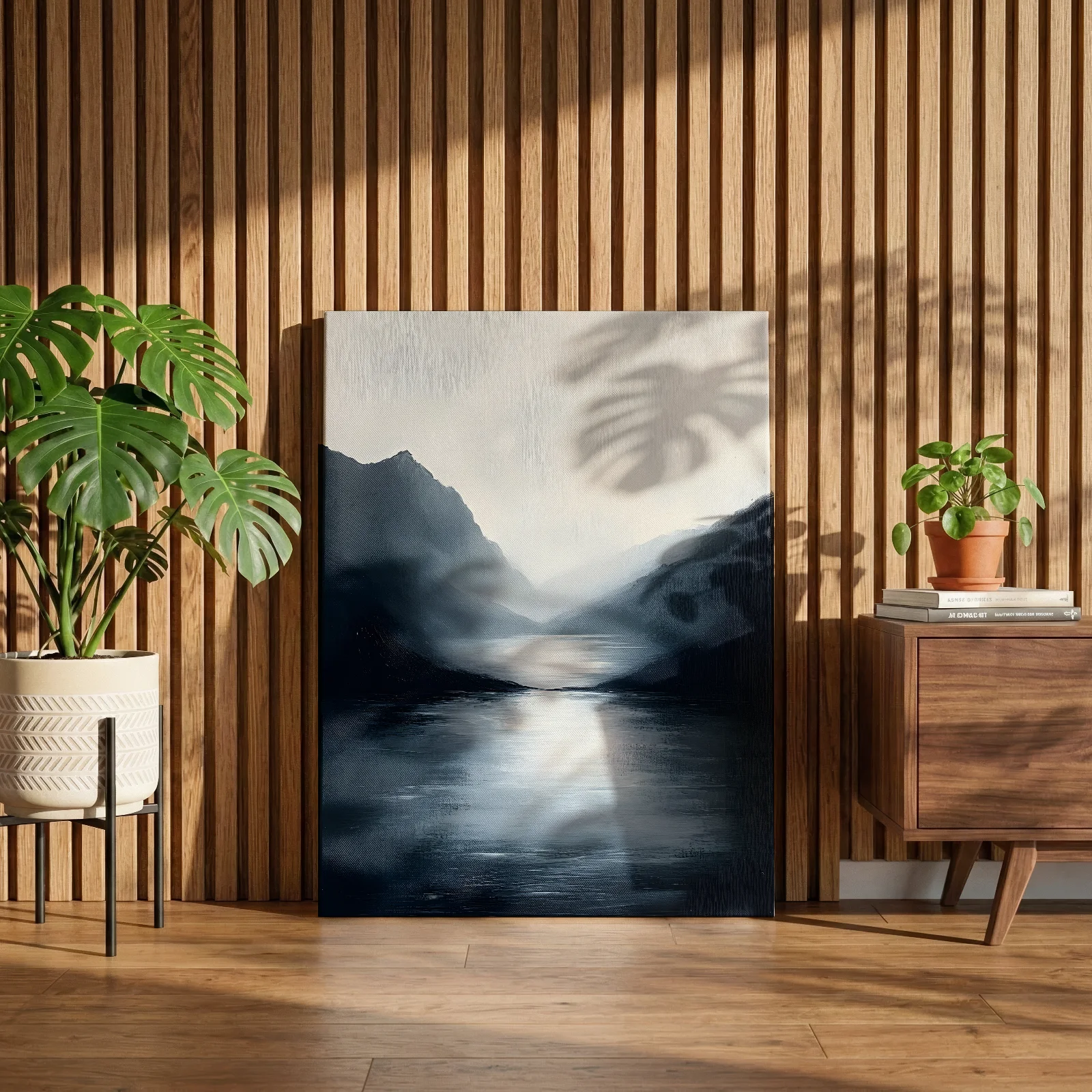 Stille der Fjorde — Leinwand