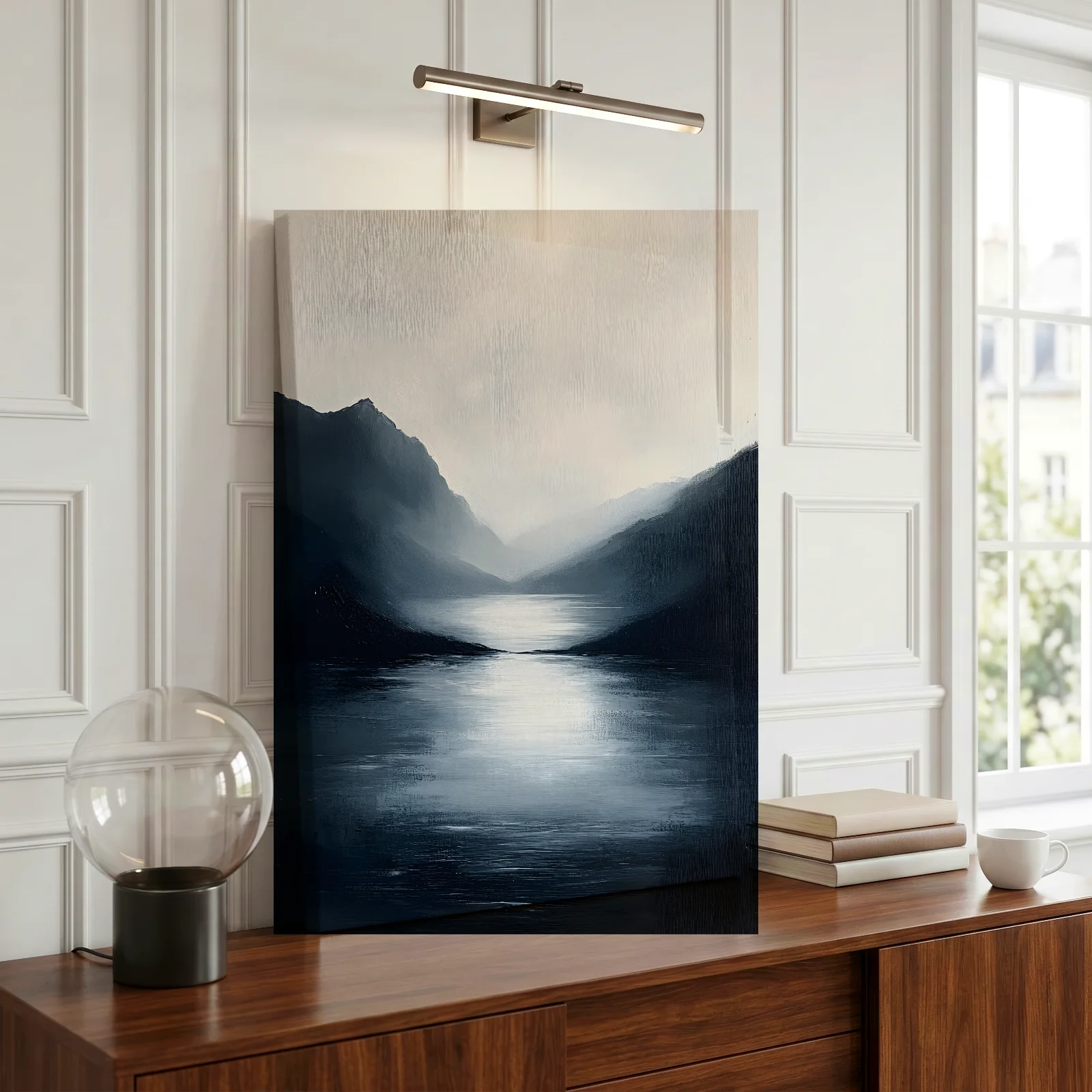 Stille der Fjorde — Leinwand
