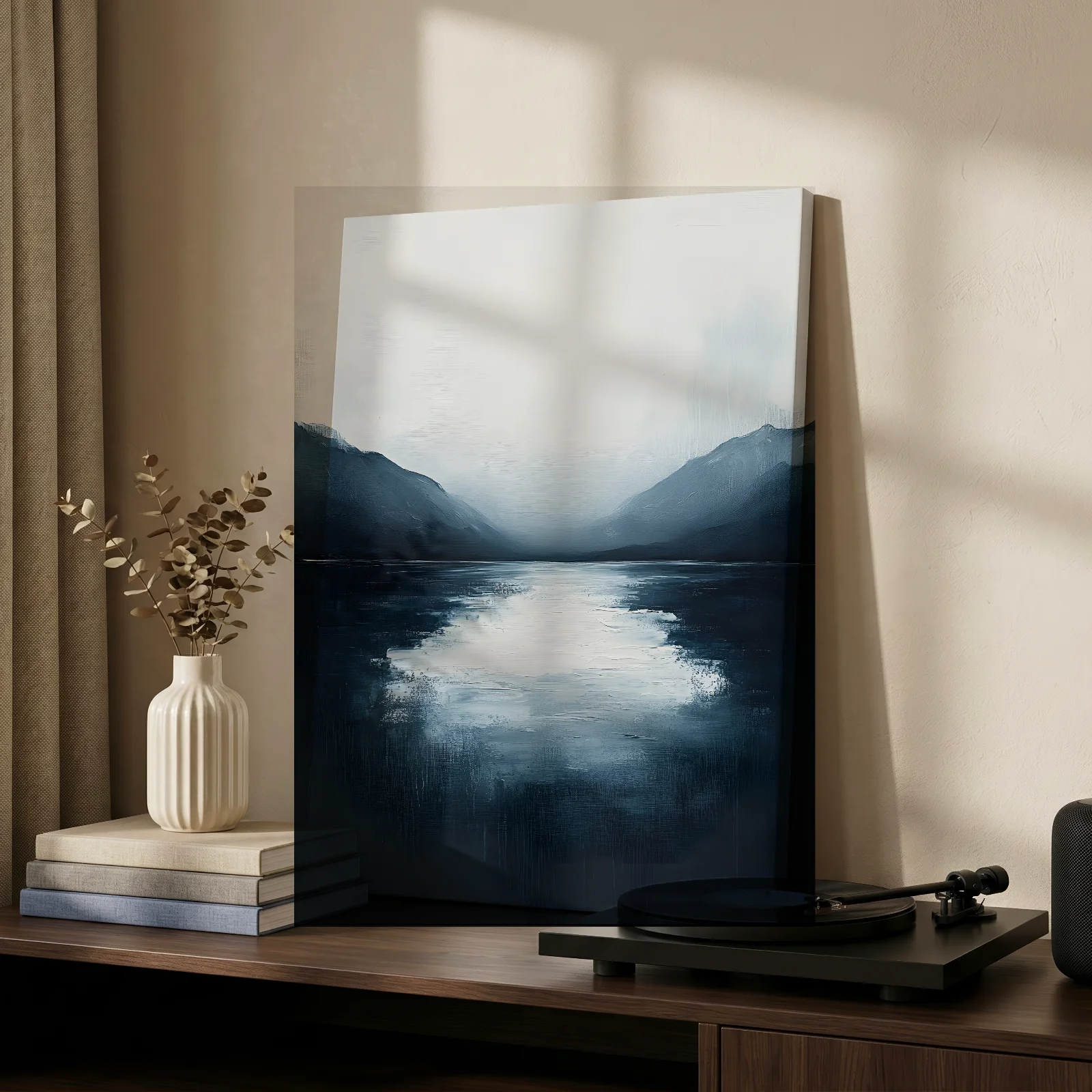 Licht über tiefem Wasser — Leinwand