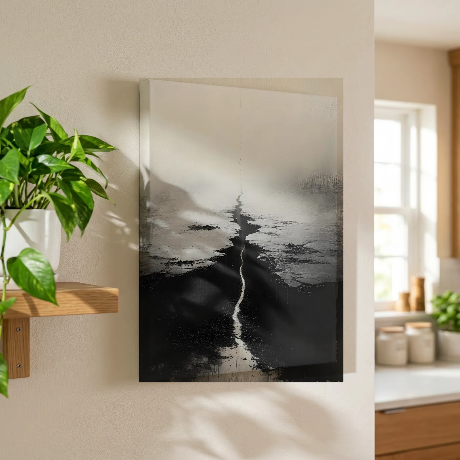 Die Kluft des Lichts — Leinwand