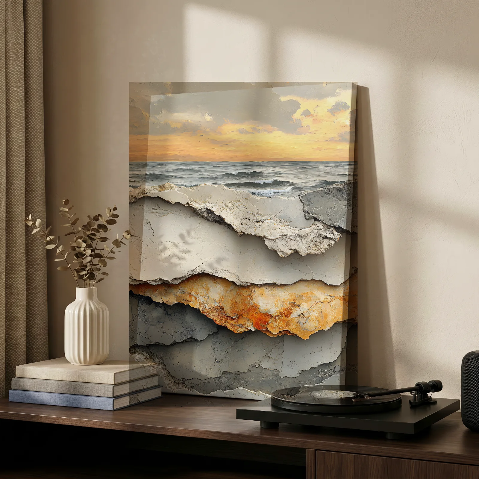 Horizont der Schichten — Leinwand