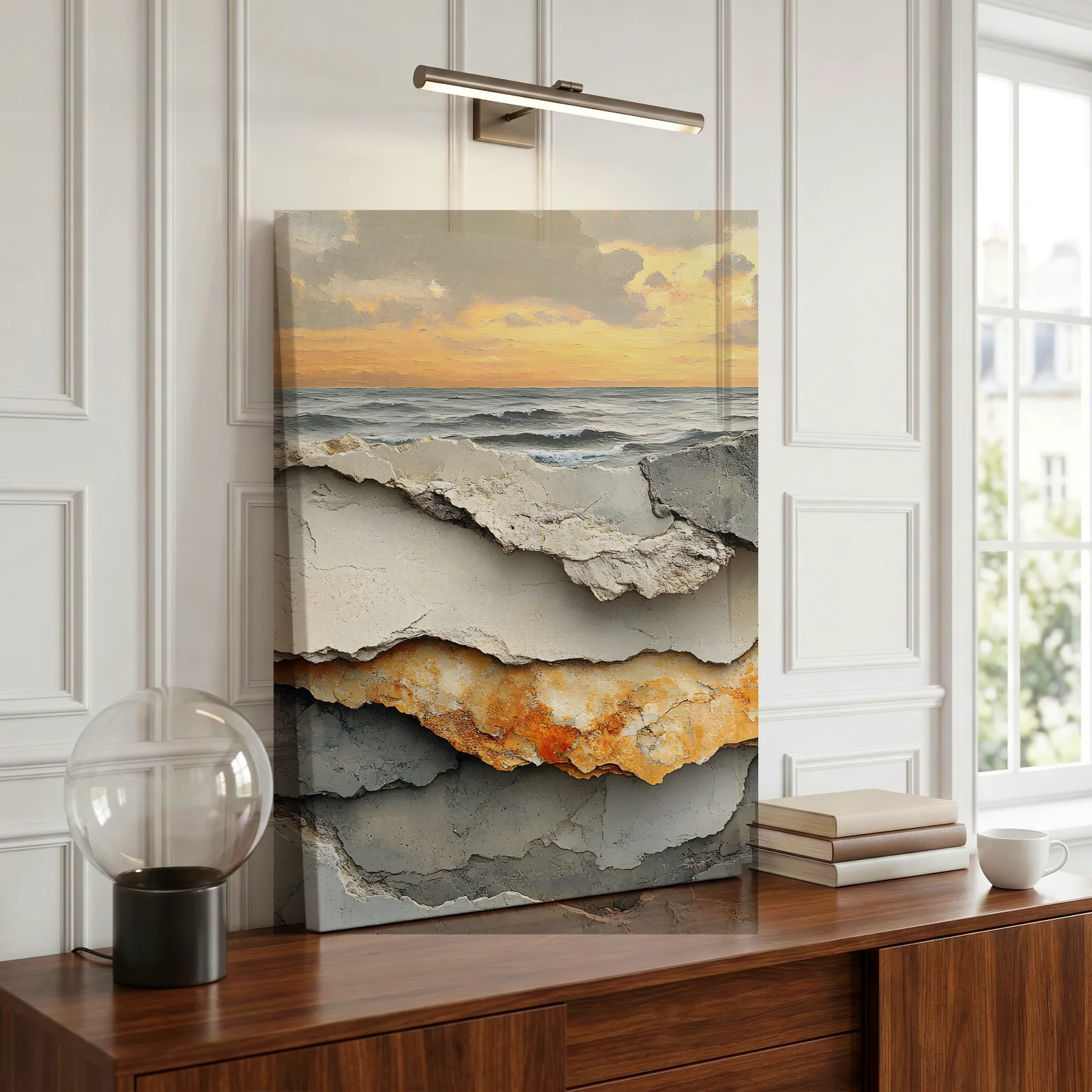 Horizont der Schichten — Leinwand
