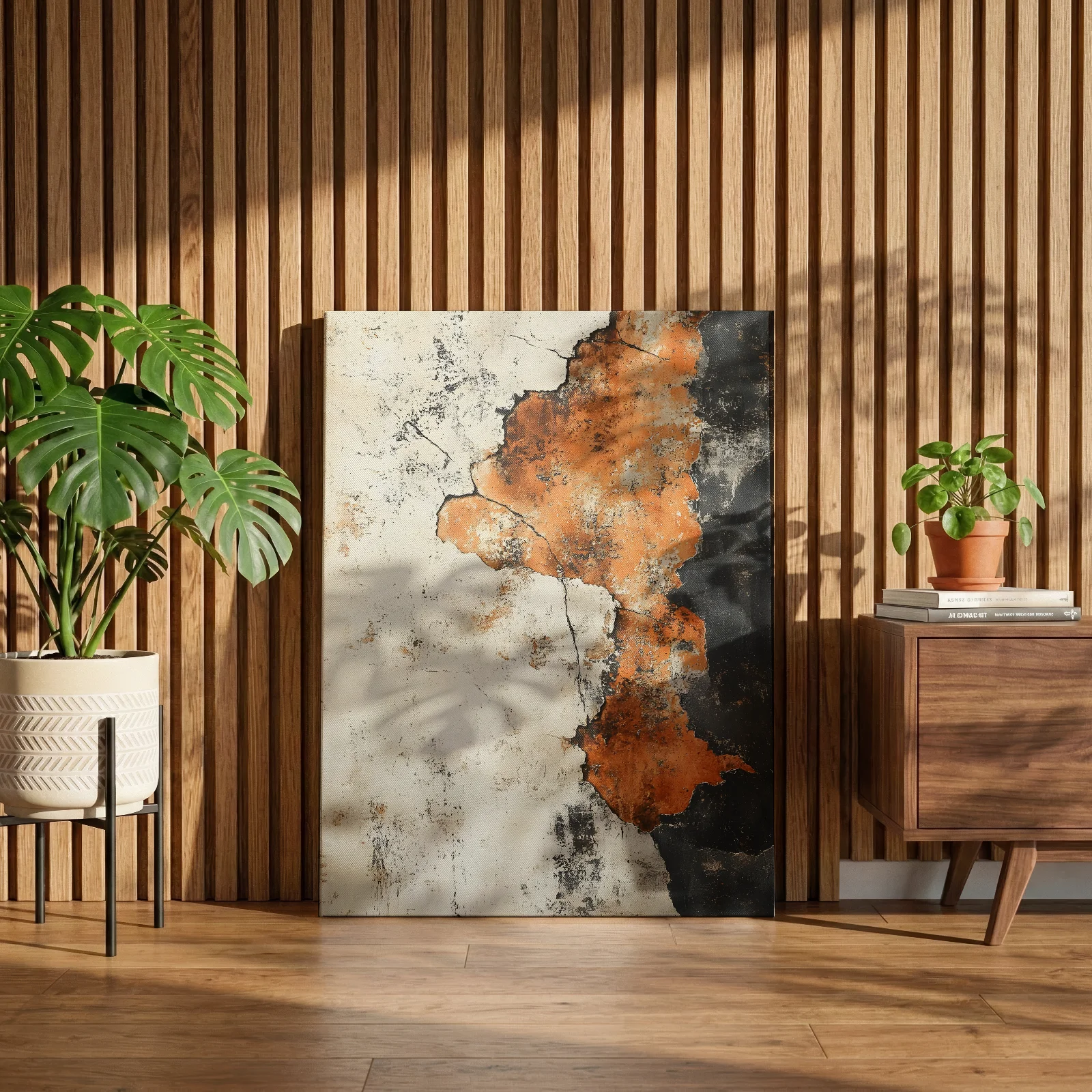 Urtiefe Patina — Leinwand