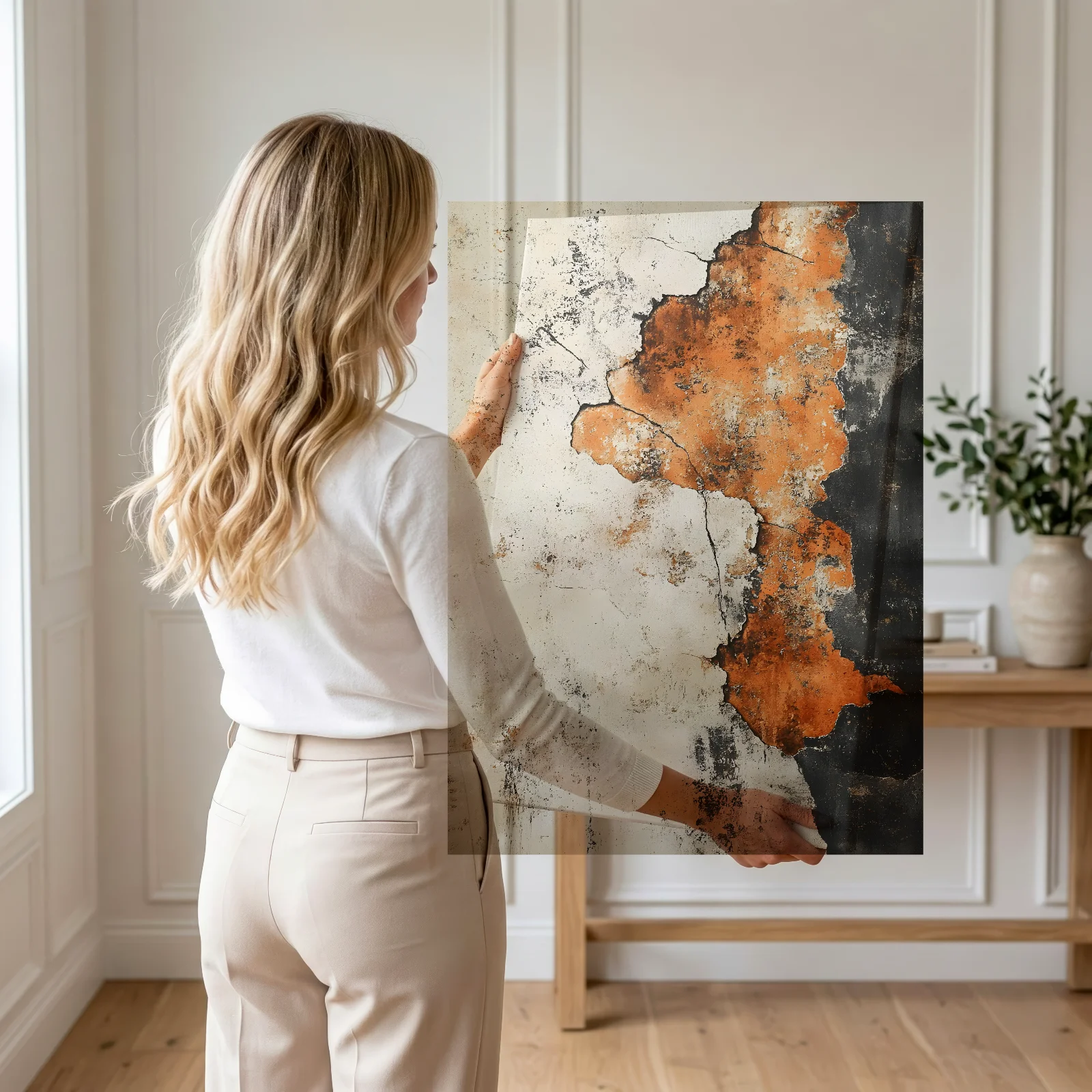 Urtiefe Patina — Leinwand