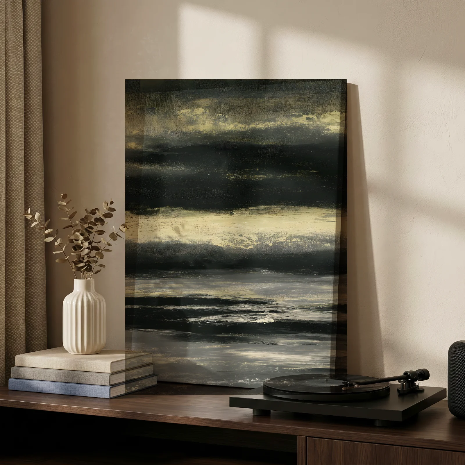 Goldene Dämmerung am Horizont — Leinwand
