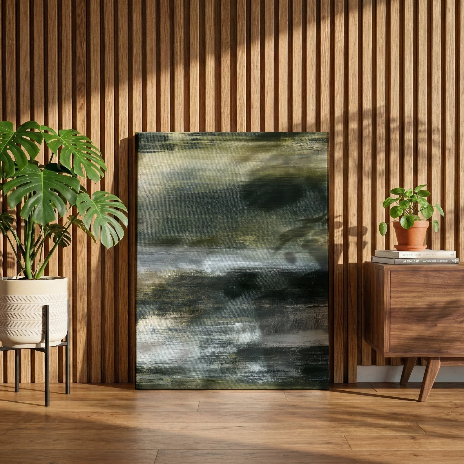 Schimmernde Tiefe — Leinwand