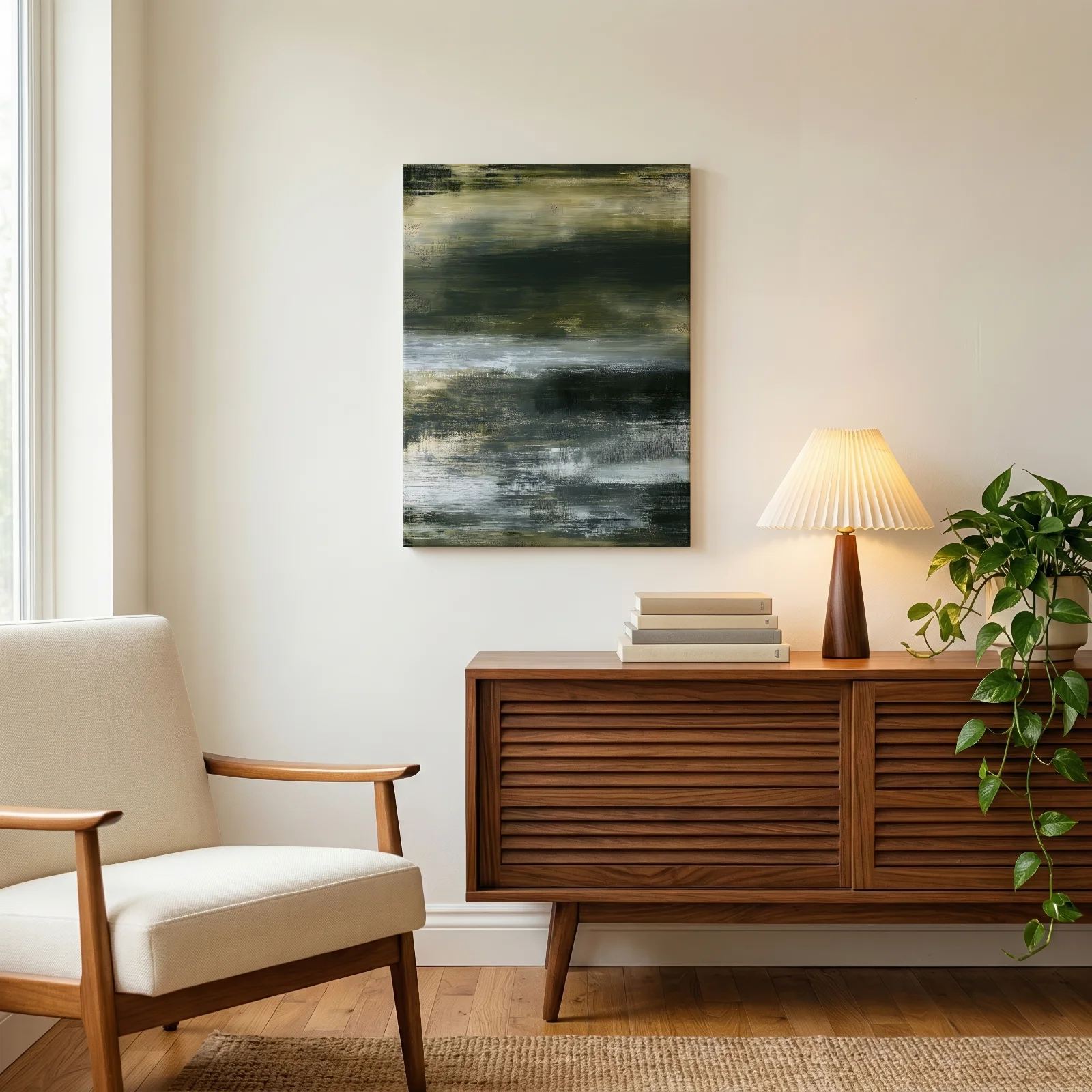 Schimmernde Tiefe — Leinwand
