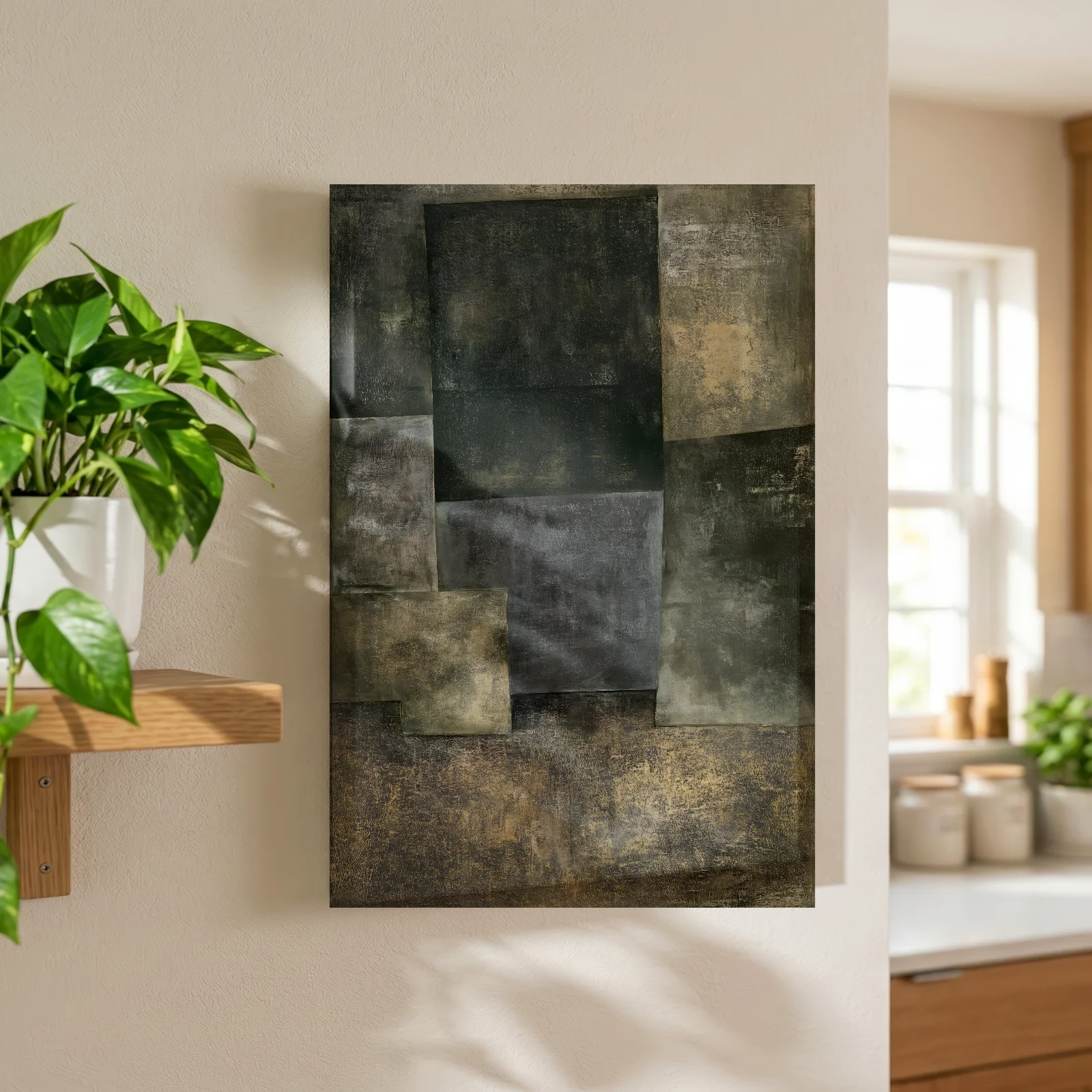 Echo alter Mauern — Leinwand