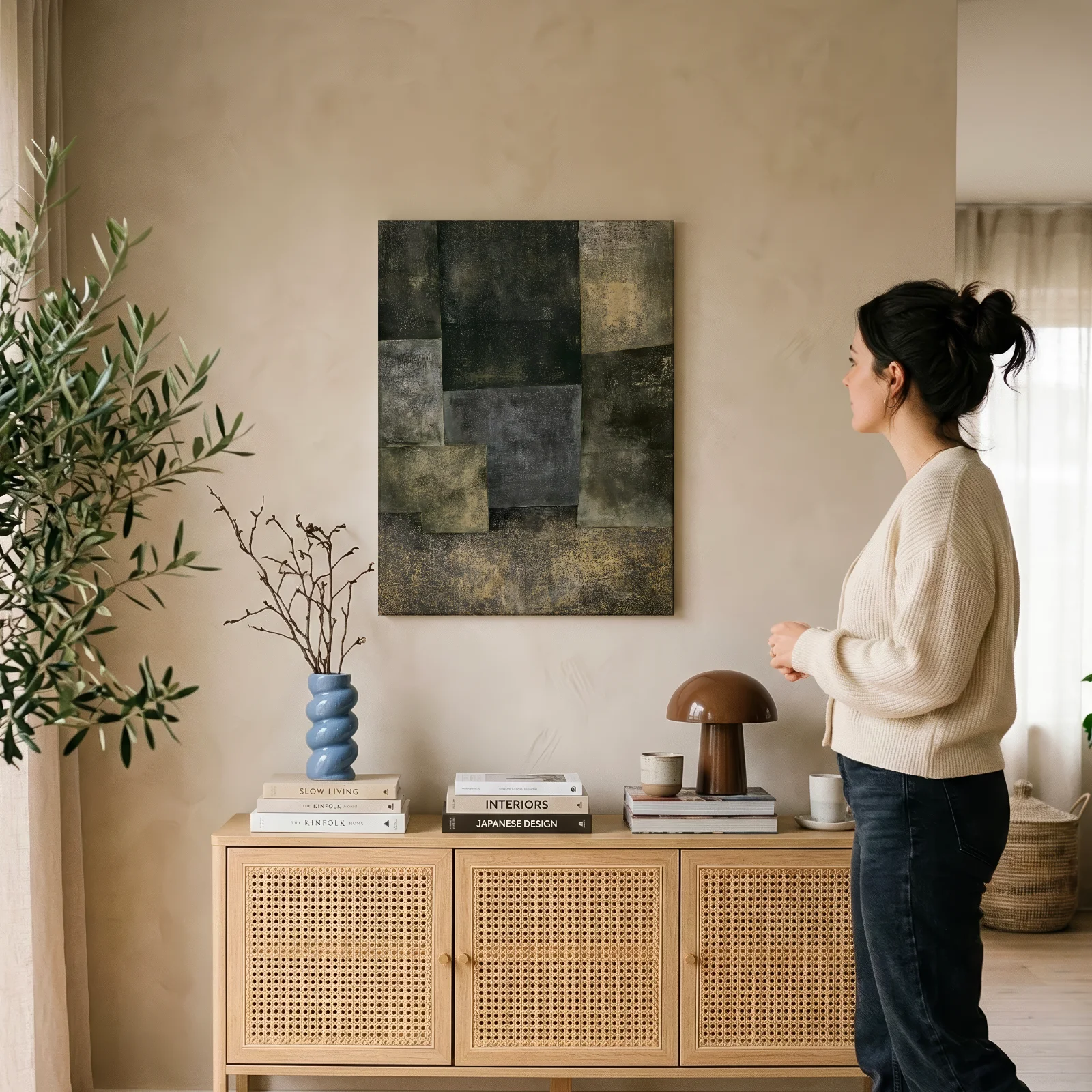 Echo alter Mauern — Leinwand
