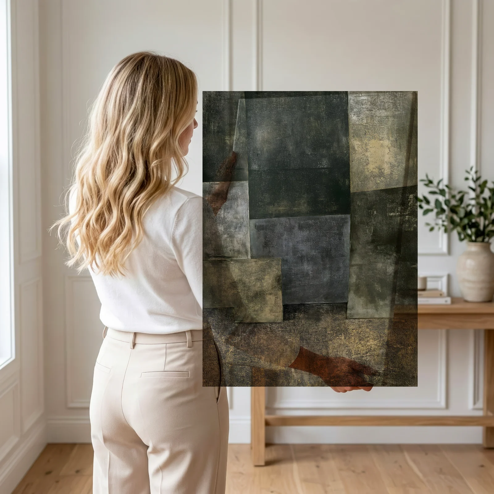Echo alter Mauern — Leinwand