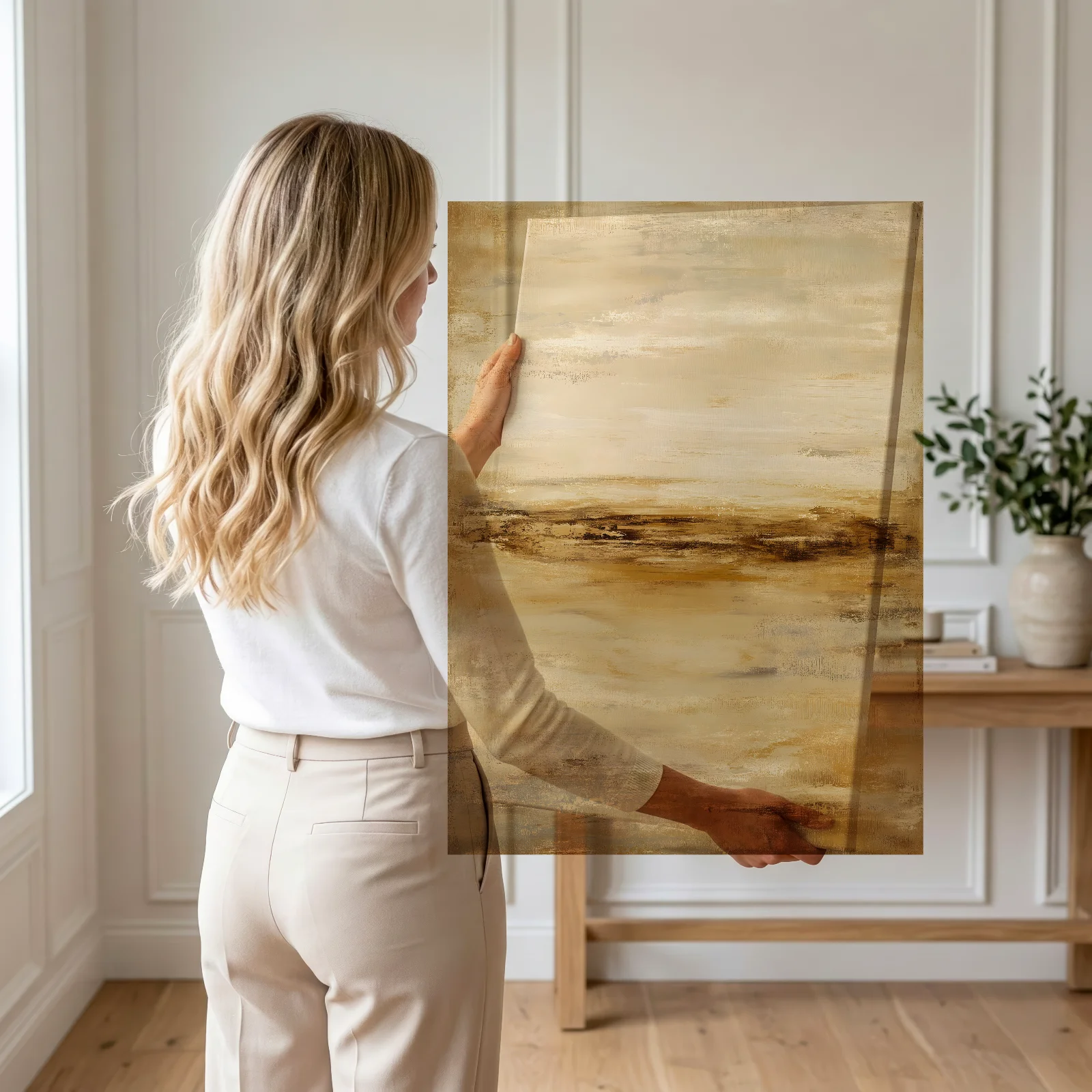 Goldener Horizont — Leinwand