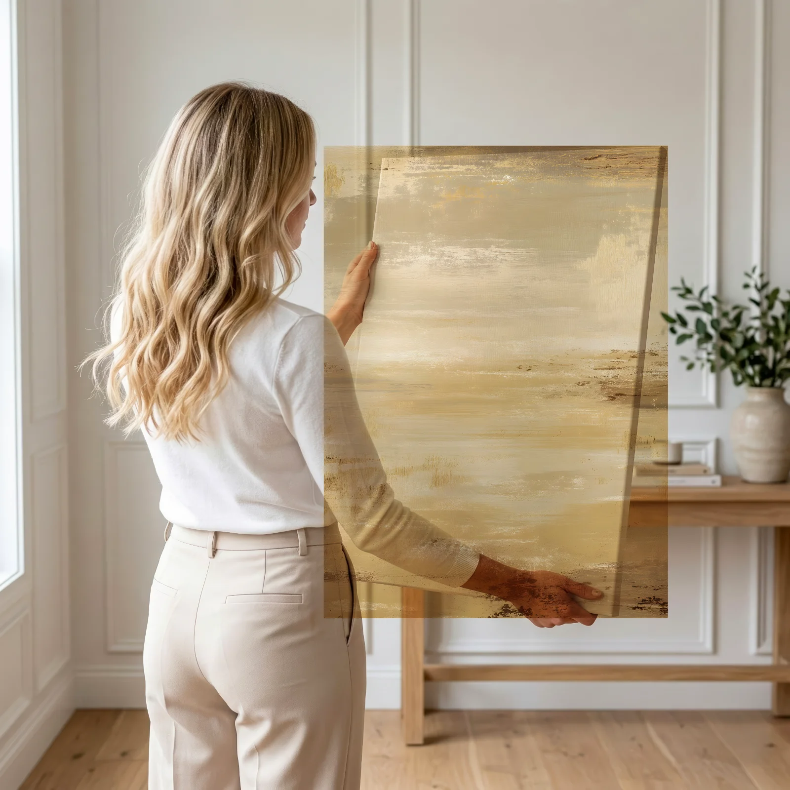 Goldener Atem — Leinwand