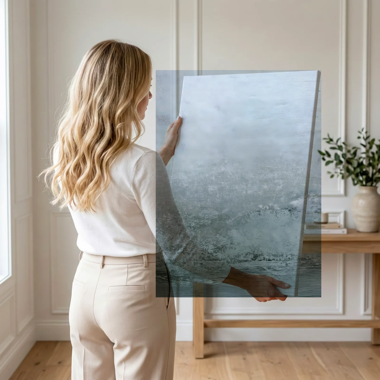 Flüstern am Horizont — Leinwand